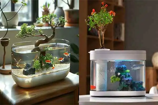 مدل آکواریوم لاکچری + زیباترین مدل آکواریوم لاکچری و شیک برای دکوراسیون که تاکنون در هیچ خانه ای ندیدید