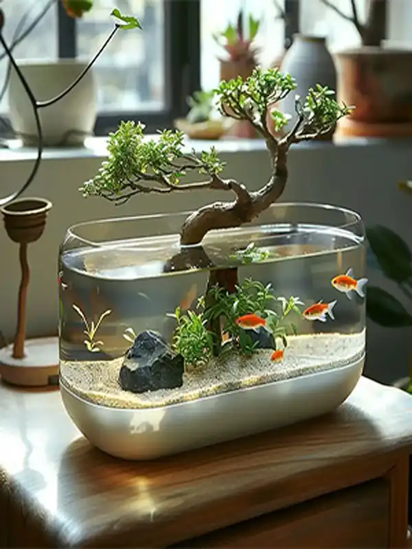 مدل آکواریوم لاکچری + زیباترین مدل آکواریوم لاکچری و شیک برای دکوراسیون که تاکنون در هیچ خانه ای ندیدید