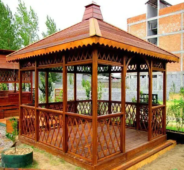 مدل آلاچیق چوبی + زیباترین مدل آلاچیق دنج و باصفا برای عکس گرفتن و وقت گذراندن در اوقات فراغت