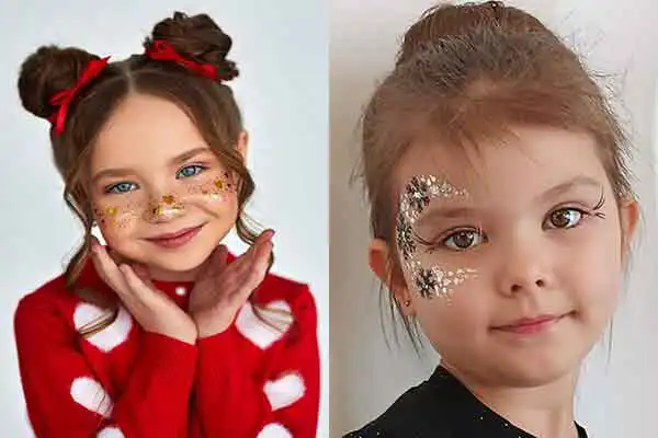 مدل آرایش بچه گانه + کیوت ترین مدل های آرایش بچه گانه برای فرزندان شما بدون هیچ ضرری