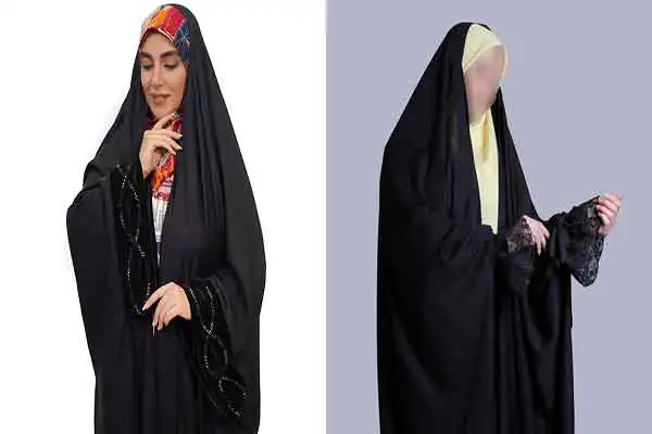 مدل چادر عربی مچ دار + زیباترین مدل چادر عربی مچ دار شیک و منحصر به فرد برای راحتی خانم های چادری