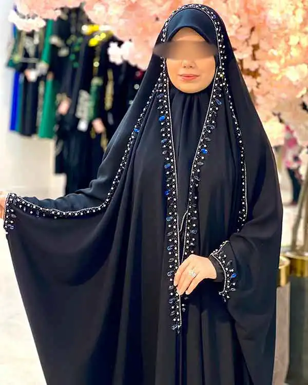 مدل چادر عربی مچ دار + زیباترین مدل چادر عربی مچ دار شیک و منحصر به فرد برای راحتی خانم های چادری