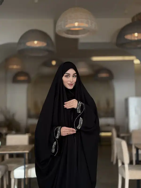 مدل چادر عربی مچ دار + زیباترین مدل چادر عربی مچ دار شیک و منحصر به فرد برای راحتی خانم های چادری