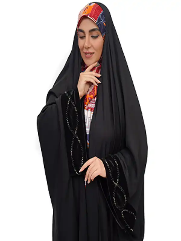مدل چادر عربی مچ دار + زیباترین مدل چادر عربی مچ دار شیک و منحصر به فرد برای راحتی خانم های چادری