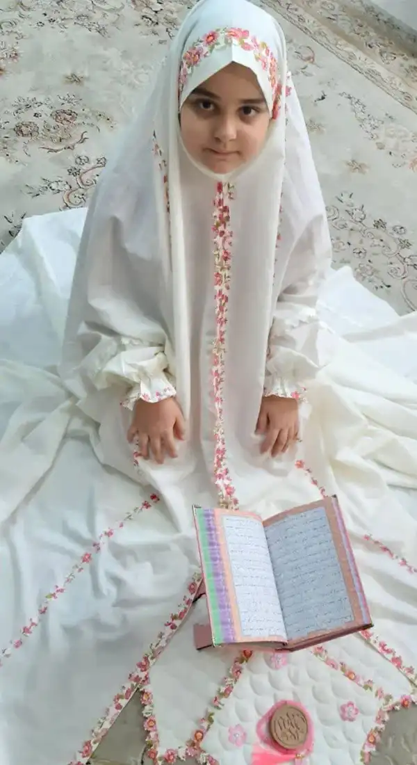 مدل چادر جشن تکلیف + جدیدترین مدل های چادر جشن تکلیف زیبا برای فرزندان به سن تکلیف رسیده