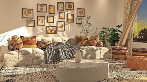 مدل دکوراسیون بوهو + بهترین ایده های دکوراسیون بوهو بسیار شیک برای افراد خاص پسند در دکوراسیون منزل