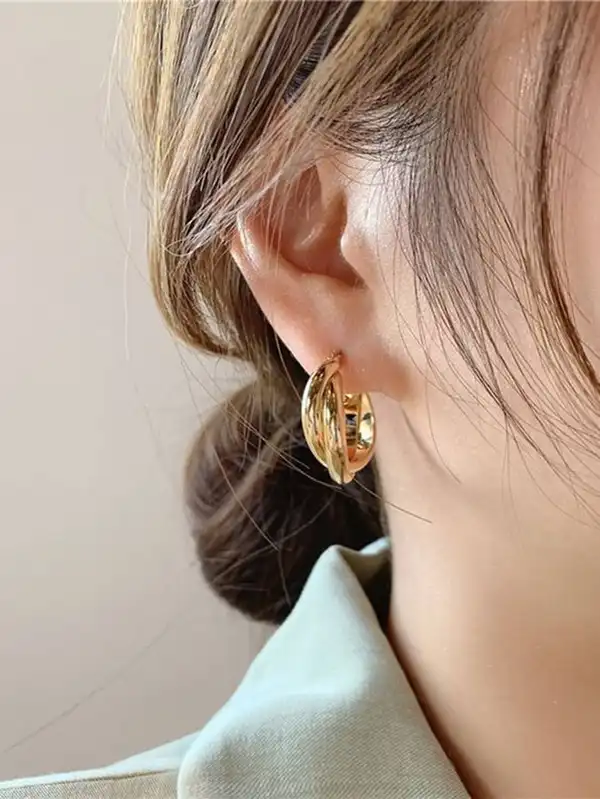 مدل گوشواره اسپرت طلا + شیک ترین مدل های گوشواره طلا ترند و اسپرت برای استفاده در هر موقعیت و مناسبتی