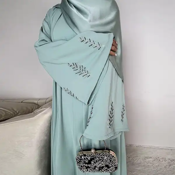 مدل حجاب موره دوزی جدید + شیک ترین مدل های حجاب موره دوزی جدید و لاکچری برای خانم های باحجاب خوش سلیقه