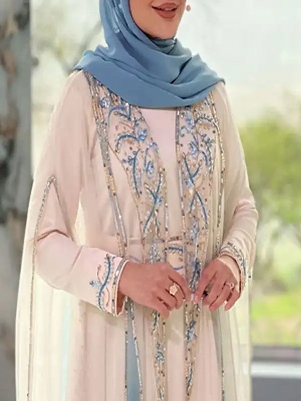 مدل حجاب موره دوزی جدید + شیک ترین مدل های حجاب موره دوزی جدید و لاکچری برای خانم های باحجاب خوش سلیقه