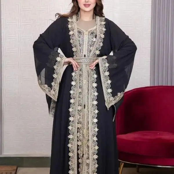 مدل حجاب موره دوزی جدید + شیک ترین مدل های حجاب موره دوزی جدید و لاکچری برای خانم های باحجاب خوش سلیقه