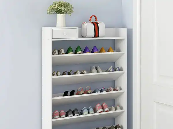 مدل جا کفشی دیواری + جدیدترین مدل های جا کفشی دیواری برای ارگانایز کردن کفش های تابستانی و زمستانی