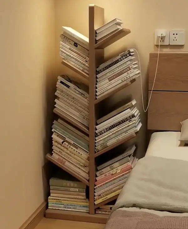 مدل کتابخانه اتاق خواب + زیباترین مدل کتابخانه اتاق خواب برای دسته بندی منظم و دقیق کتاب ها
