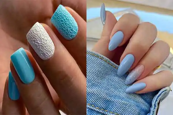 مدل لاک ابی + جذاب ترین مدل و طرح لاک آبی برای جلوه بی نظیر و شیک روی دستان شما