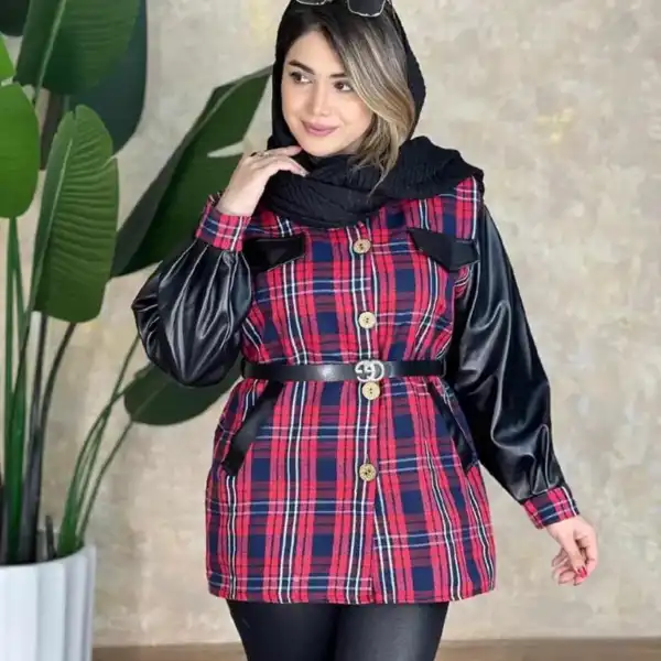 مدل مانتو چهارخونه + زیباترین مدل های مانتو چهارخونه شیک و ترند که این روزها حسابی مد شده اند