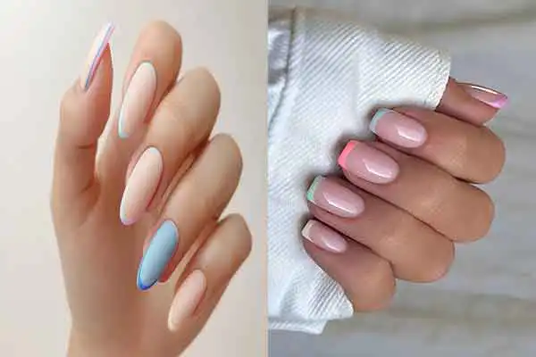 مدل ناخن ژلیش جدید + جدیدترین مدل ناخن فانتزی و ساده ژلیش برای ناخن طبیعی بلند و کوتاه