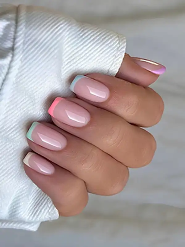 مدل ناخن ژلیش جدید + جدیدترین مدل ناخن فانتزی و ساده ژلیش برای ناخن طبیعی بلند و کوتاه