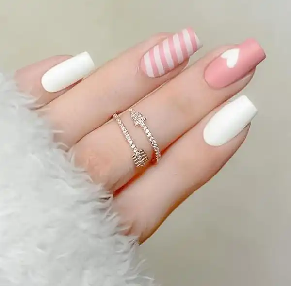 مدل ناخن ژلیش جدید + جدیدترین مدل ناخن فانتزی و ساده ژلیش برای ناخن طبیعی بلند و کوتاه