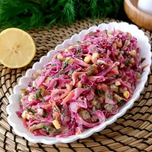 مدل سالاد با کلم + جدیدترین مدل های دیزاین سالاد باکلم برای سرو در مهمانی های خاص شما