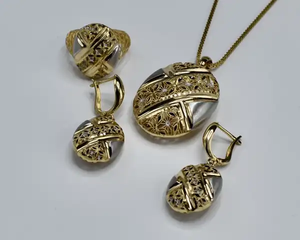 مدل سرویس طلا اوا + جذاب ترین مدل سرویس طلا اوا برای درخشش بی نظیر و استثنائی هنگام استفاده