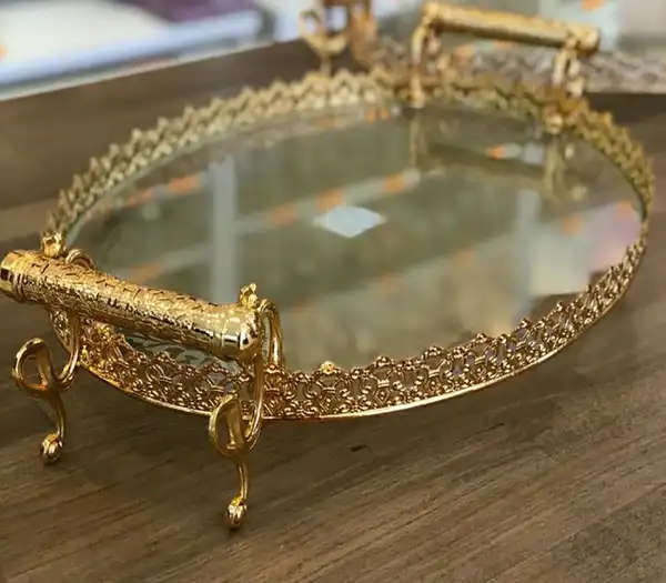 مدل سینی استیل مجلسی + پرطرفدارترین مدل های سینی استیل برای پذیرایی استثنائی و شیک از مهمان خاص