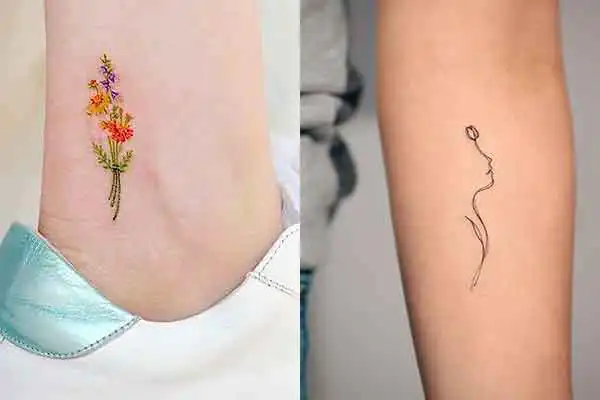 مدل تاتو بدن + ترندترین مدل تاتو بدن مینیمال و پینترستی برای اولین تجربه تاتو