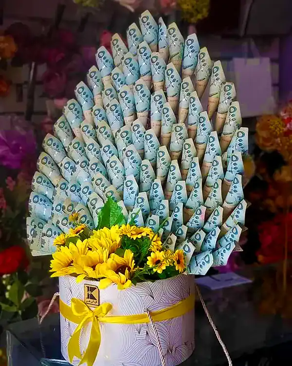 مدل تزیین پول برای پاتختی + زیباترین ایده های تزیین پول شیک و چشم نواز برای شخص مهم زندگیتان