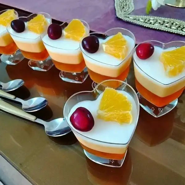 مدل ژله تک نفره + زیباترین مدل های ژله تک نفره خوش رنگ و خوشمزه برای پذیرایی آسان در مهمانی و تولد