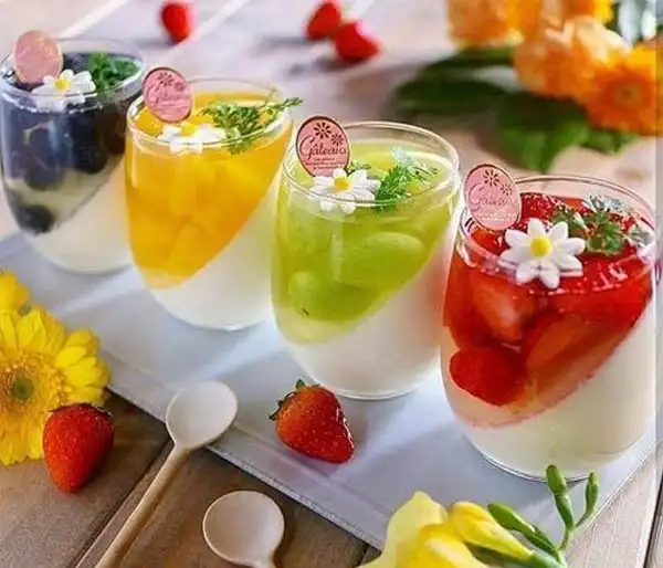 مدل ژله تک نفره + زیباترین مدل های ژله تک نفره خوش رنگ و خوشمزه برای پذیرایی آسان در مهمانی و تولد