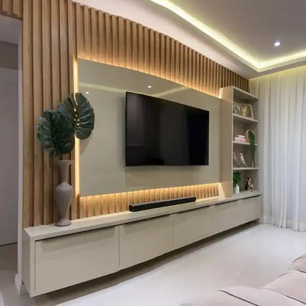 مدل دکوراسیون پشت تلویزیون + ایده های مدرن برای زیبا ترشدن دیوار تلویزیون و دکور نشیمن