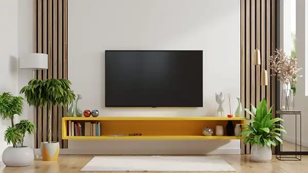 مدل دکوراسیون پشت تلویزیون + ایده های مدرن برای زیبا ترشدن دیوار تلویزیون و دکور نشیمن