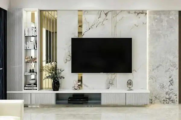 مدل دکوراسیون پشت تلویزیون + ایده های مدرن برای زیبا ترشدن دیوار تلویزیون و دکور نشیمن