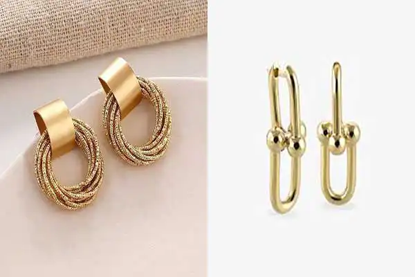 مدل گوشواره طلا + مدل گوشواره طلا استایلت رو لوکس تر و جذاب تر نشون میده