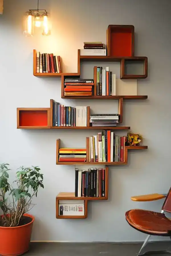 مدل کتابخانه جدید+ زیباترین و مدرن ترین مدل های کتاب خانه برای هر خانه