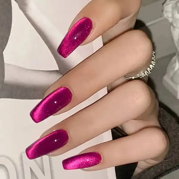 مدل لاک آیس + مدل لاک آیس با درخشش یخی و شفافش ظاهری خنک و فوق العاده شیک به ناخن ها میده