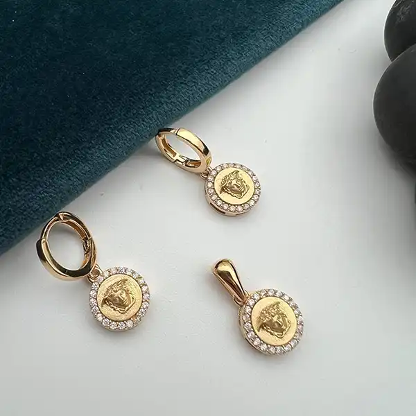 مدل نیم ست ورساچه طلا + جدید ترین و لوکس ترین طرح ها برای استایل خاص و شیک