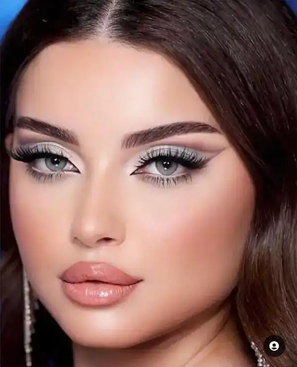 مدل آرایش چشم جدید + زیباترین مدل آرایش چشم جدید با گرادیان رنگی لطیف و خط چشم