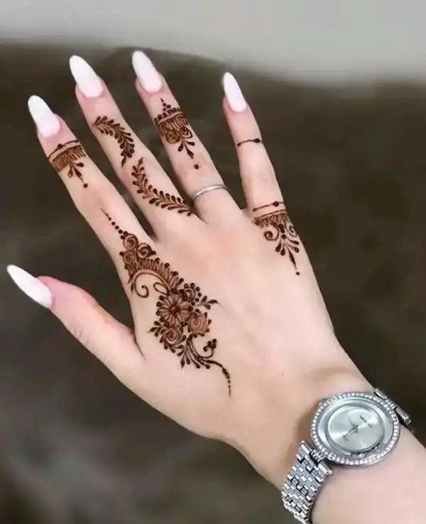 مدل حنا دخترانه + زیباترین مدل حنا دخترانه با طرحهای ظریف و مجلسی