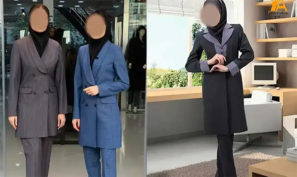 مدل مانتو اداری + زیباترین مانتو اداری جدید زنانه با برش کلاسیک، دوخت تمیز و رسمی