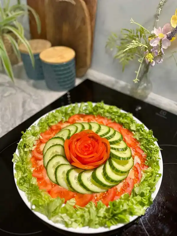 مدل سالاد ساده + زیباترین ایده طرز تهیه سالاد ساده و خوشمزه با مواد اولیه در دسترس