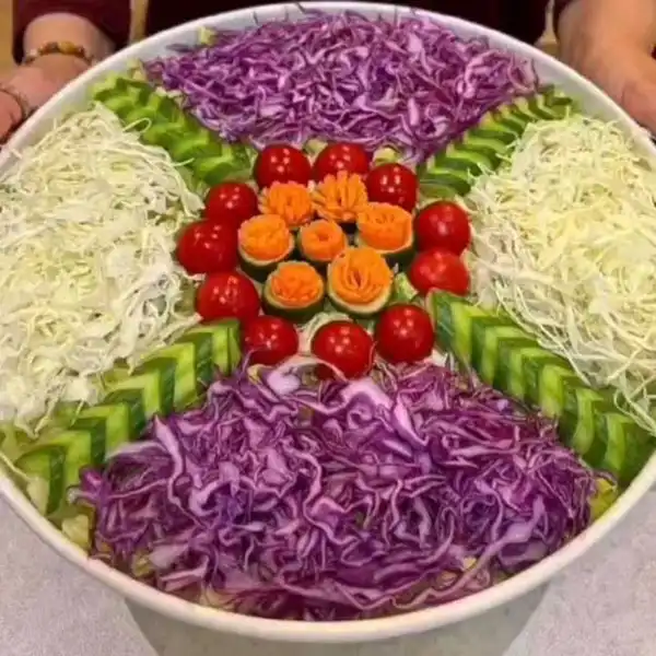 مدل سالاد ساده + زیباترین ایده طرز تهیه سالاد ساده و خوشمزه با مواد اولیه در دسترس