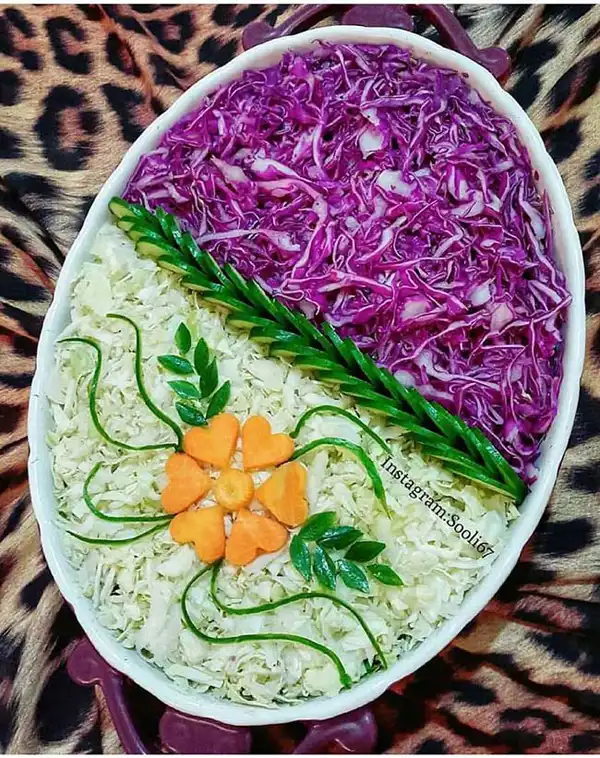 مدل سالاد ساده + زیباترین ایده طرز تهیه سالاد ساده و خوشمزه با مواد اولیه در دسترس