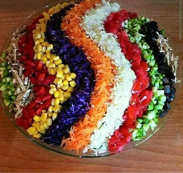 مدل سالاد ساده + زیباترین ایده طرز تهیه سالاد ساده و خوشمزه با مواد اولیه در دسترس