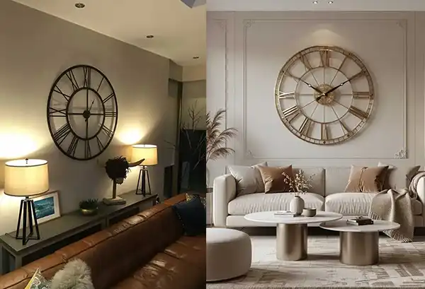 مدل ساعت دیواری بزرگ + زیباترین مدل ساعت دیواری بزرگ با طراحی مدرن و لوکس