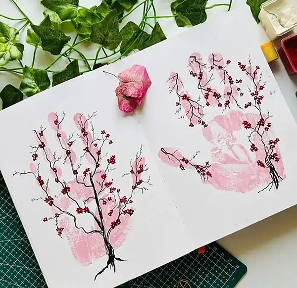 ایده نقاشی + زیباترین مدل های و ایده های نقاشی بسیار بانمک و کیوت و جالب