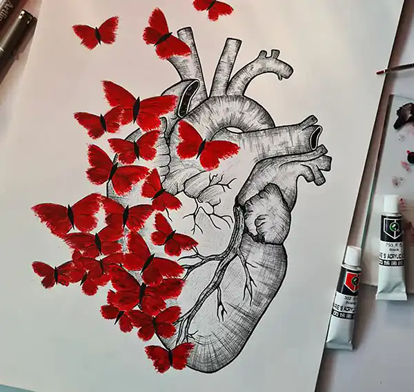 ایده نقاشی + زیباترین مدل های و ایده های نقاشی بسیار بانمک و کیوت و جالب