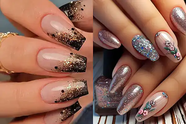 مدل ناخن اکلیلی + زیباترین مدل های ناخن اکلیلی بسیار شیک و لاکچری و ترند امسال