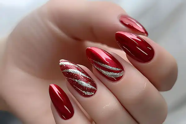 مدل ناخن اکلیلی + زیباترین مدل های ناخن اکلیلی بسیار شیک و لاکچری و ترند امسال
