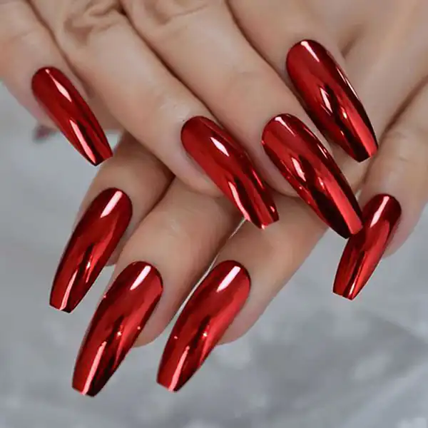 ناخن مدل آینه ای + زیباترین مدل های ناخن مدل آینه ای بسیار شیک و لاکچری