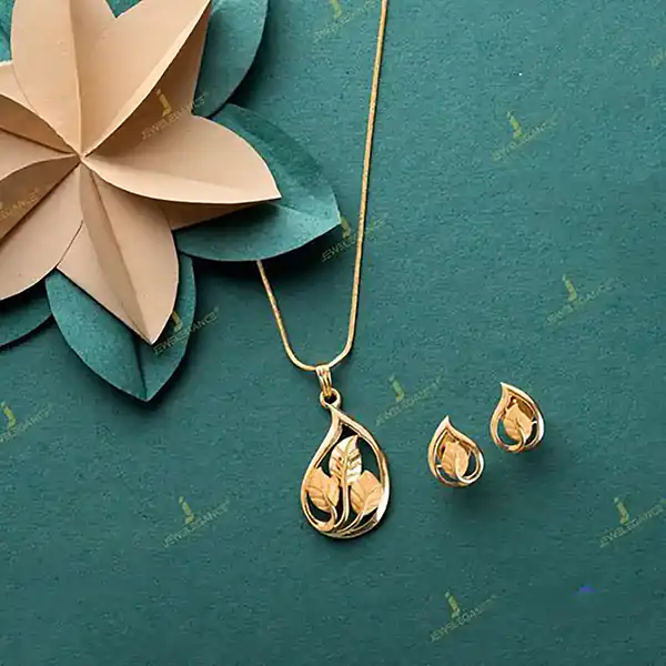 نیم ست طلا جدید + مدل های نیم ست طلا جدید و شیک و لاکچری و درجه یک