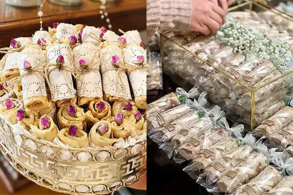 تزیین نون و پنیر و سبزی برای روضه + بهترین ایده ها برای تزیین نون و پنیر و سبزی